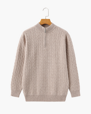 FEDERICO™ | CARDIGAN CON ZIP A METÀ