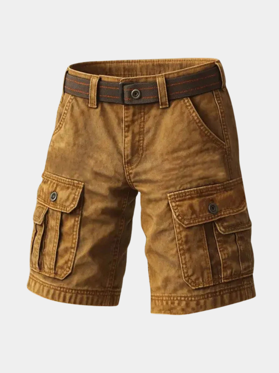 FEDERICO™ | Pantaloncini cargo corti da uomo con cintura