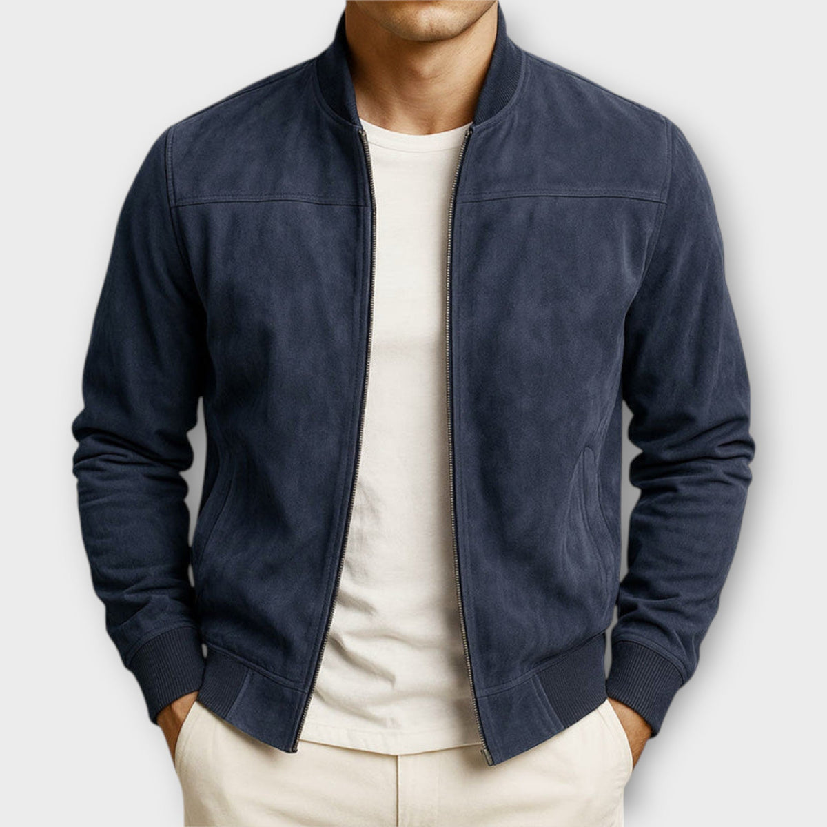 FEDERICO™ | Giacca bomber in camoscio
