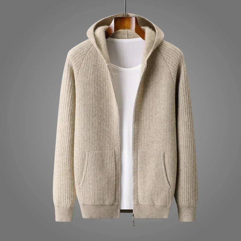 FEDERICO™ | Cardigan con cappuccio