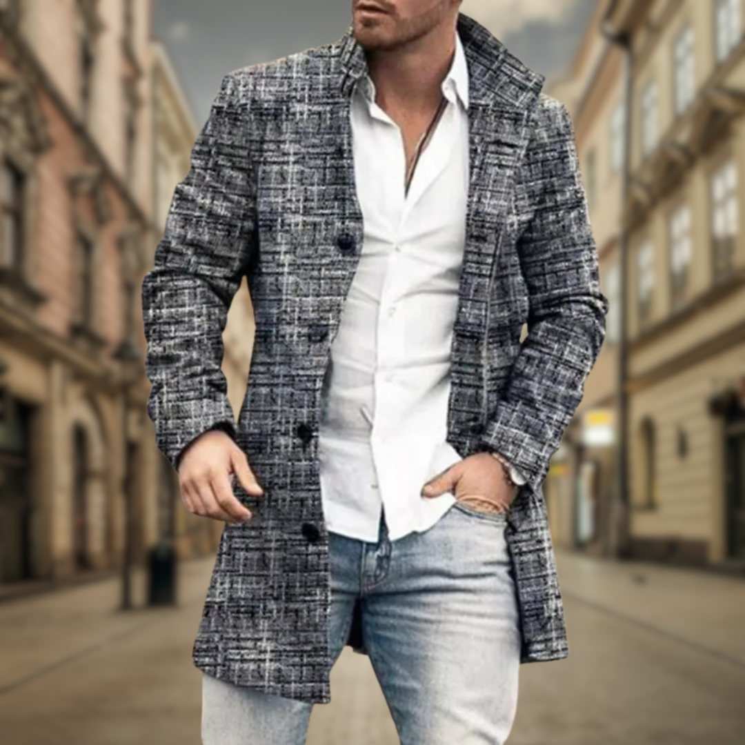 FEDERICO™ | Cappotto in lana su misura da uomo