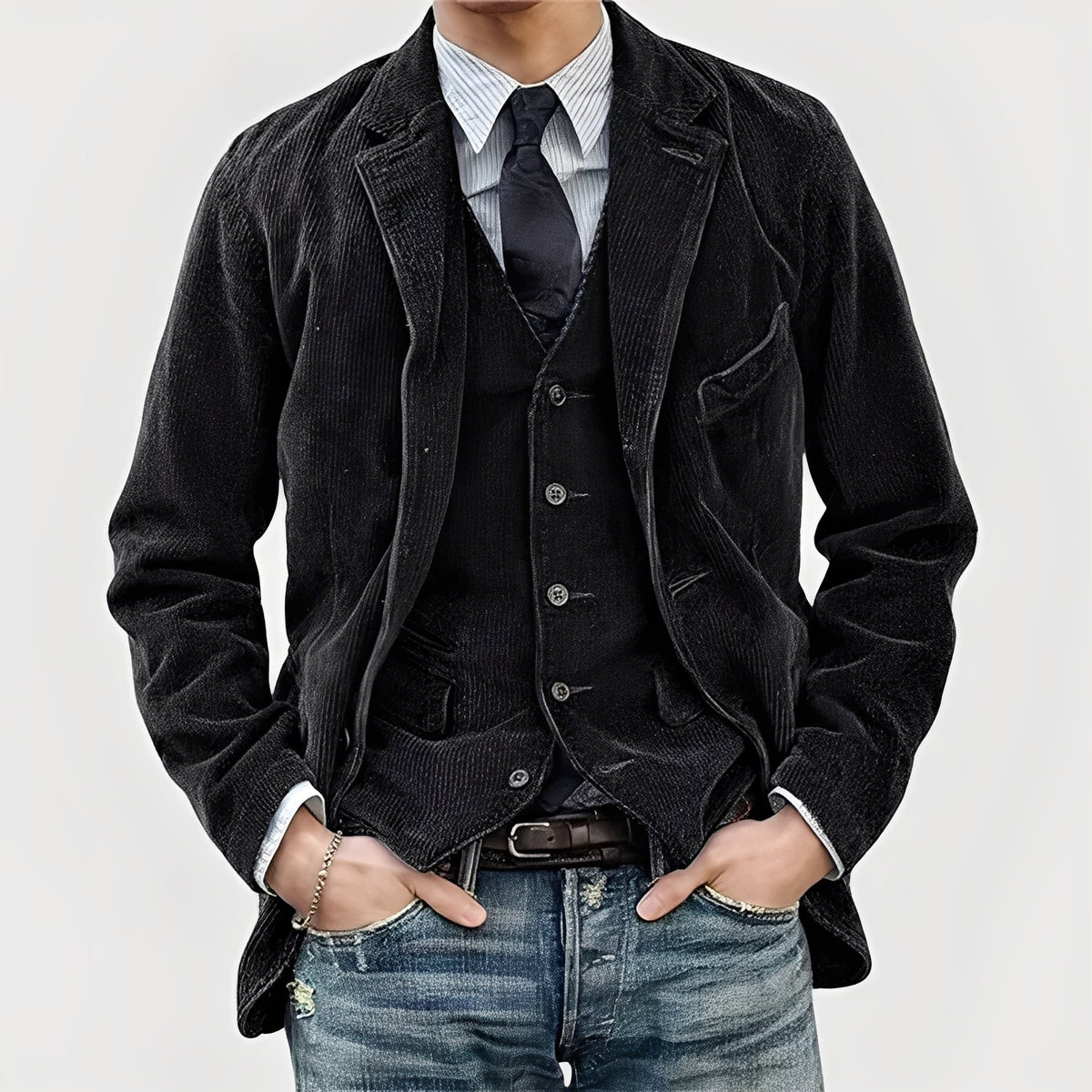 FEDERICO™ | Set giacca e gilet da uomo