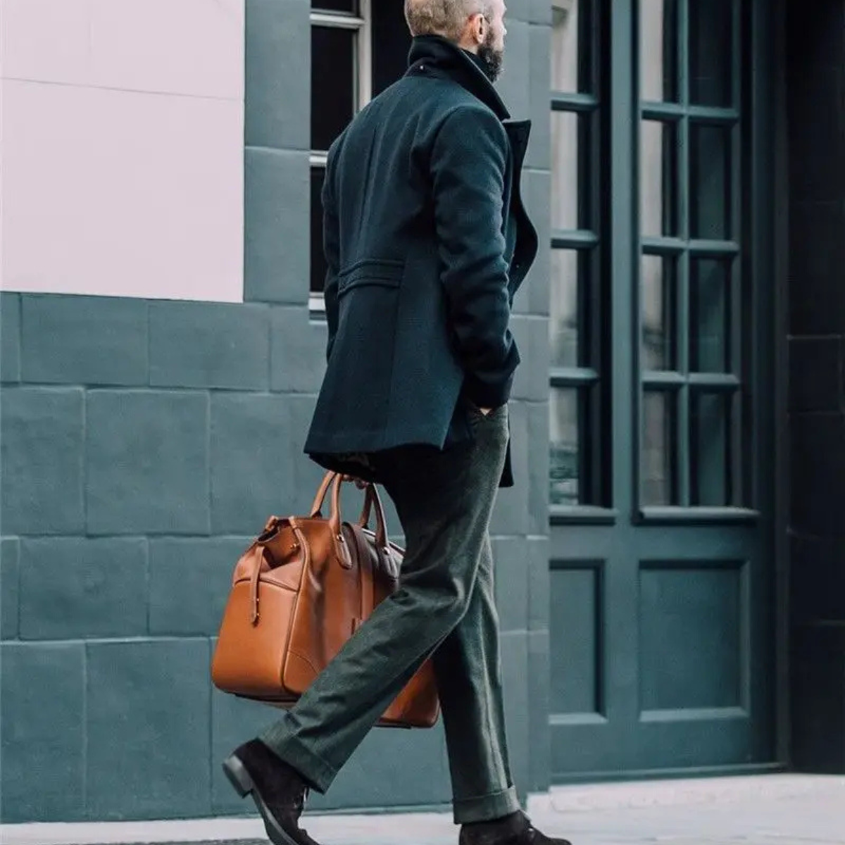 FEDERICO™ | Cappotto in lana modello pea coat