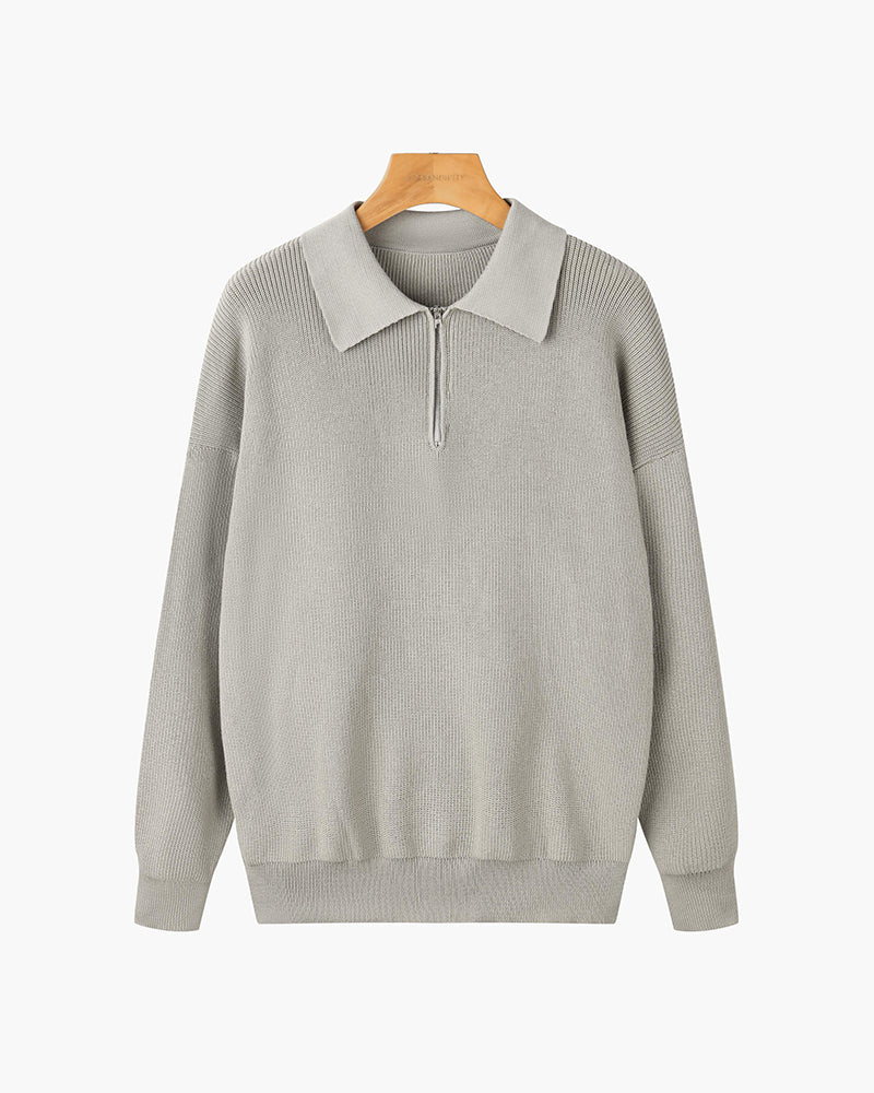 FEDERICO™ | Maglione con zip Rason