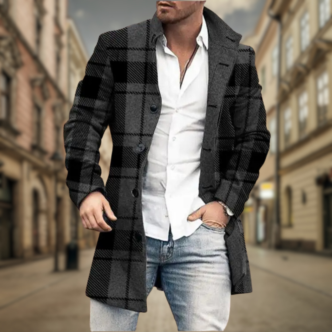 FEDERICO™ | Cappotto in lana su misura da uomo