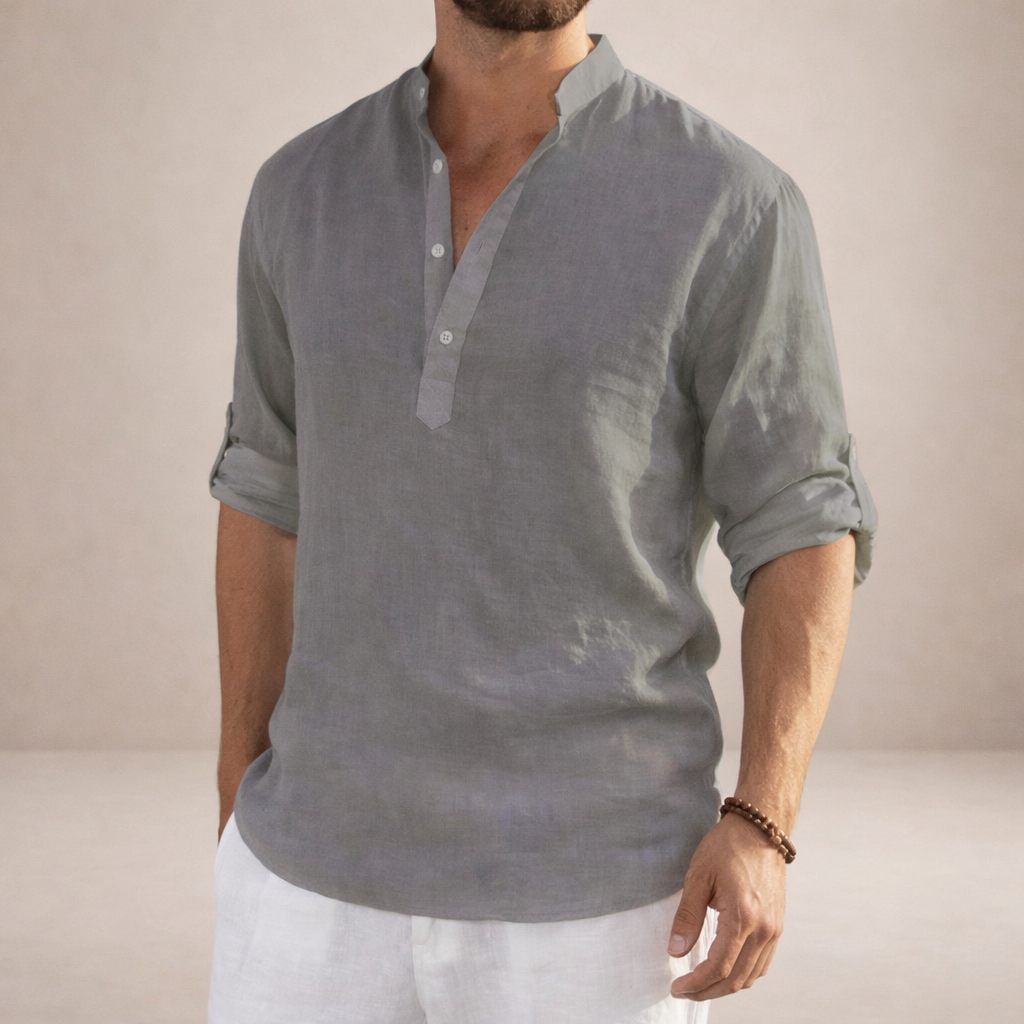 FEDERICO™ | Camicia con colletto alto