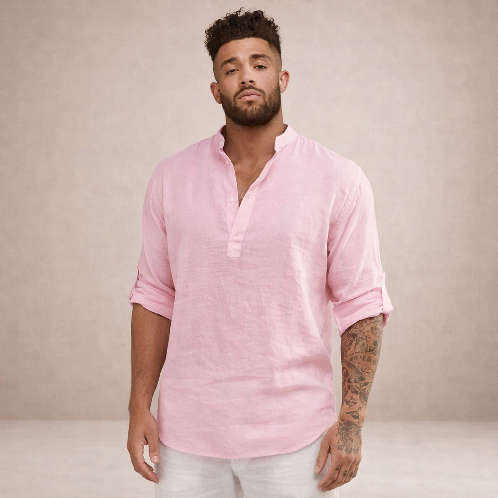 FEDERICO™ | Camicia con colletto alto