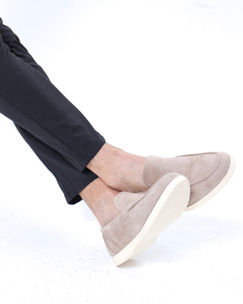 FEDERICO™ | Mocassino da uomo in camoscio idrorepellente