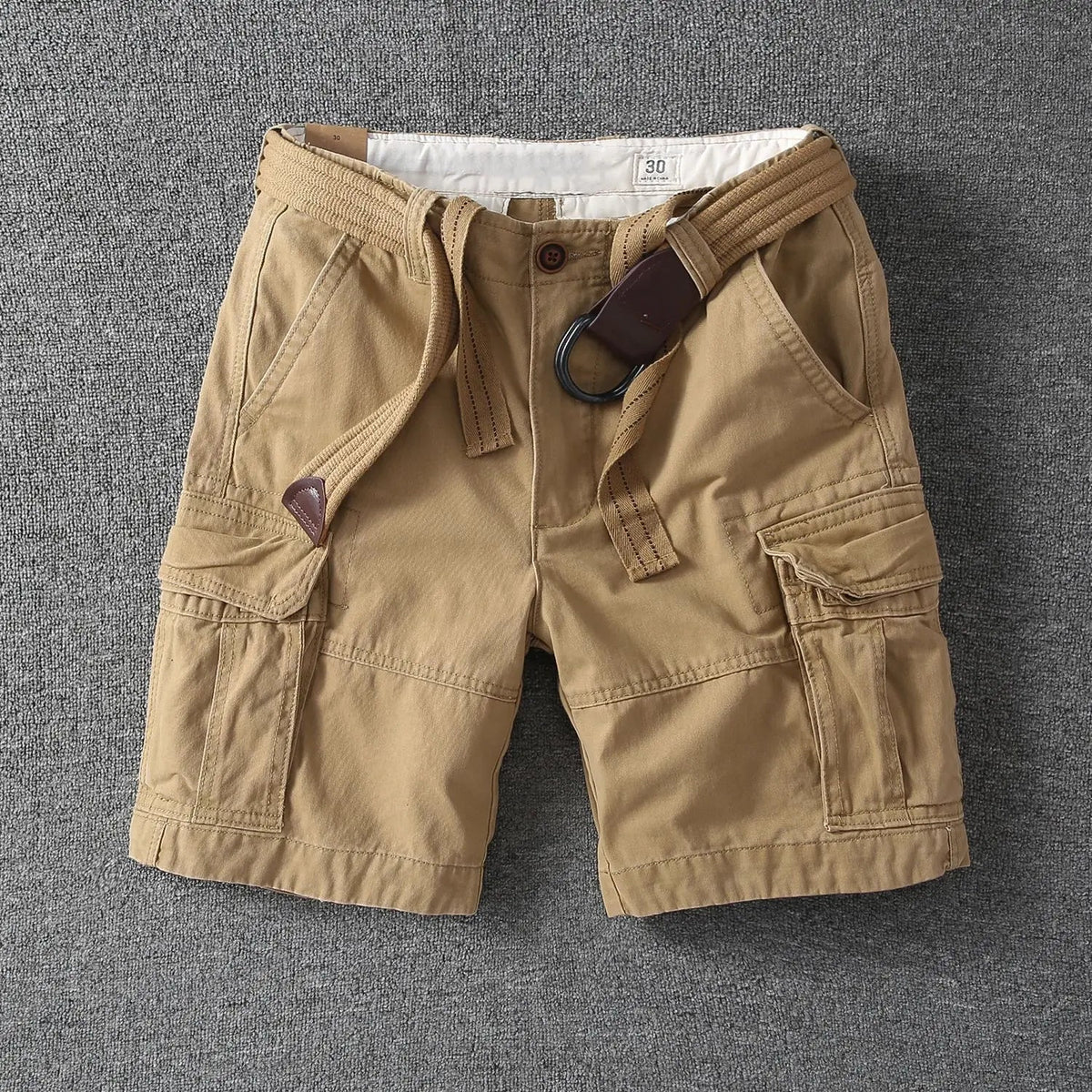 FEDERICO™ | Pantaloncini cargo in cotone da uomo con cintura