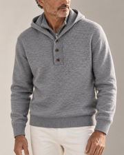 FEDERICO™ | Maglione Philip a collo alto con cappuccio