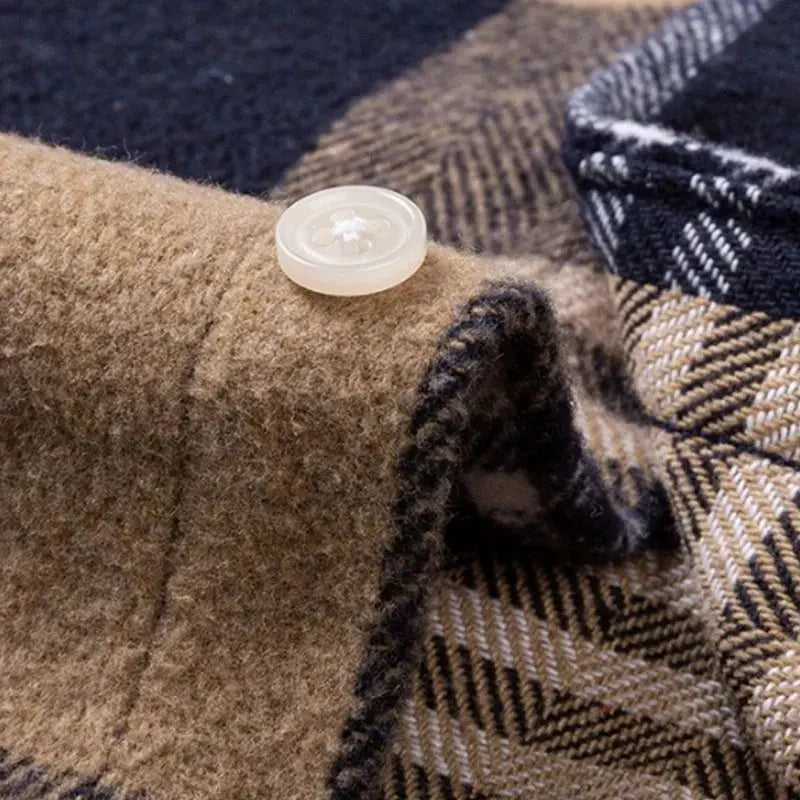 FEDERICO™ | Camicia Rockwell in flanella di cotone garzato