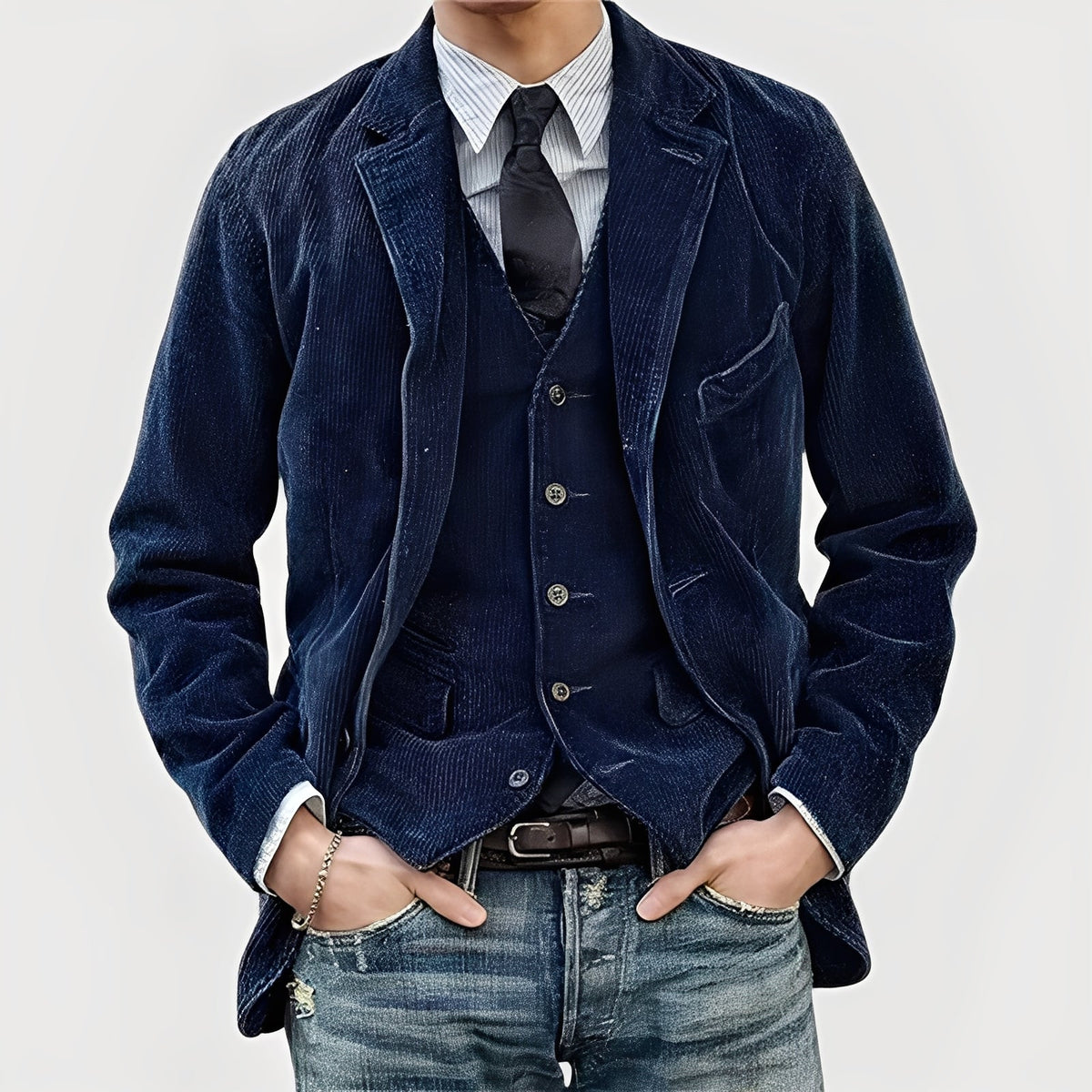 FEDERICO™ | Set giacca e gilet da uomo