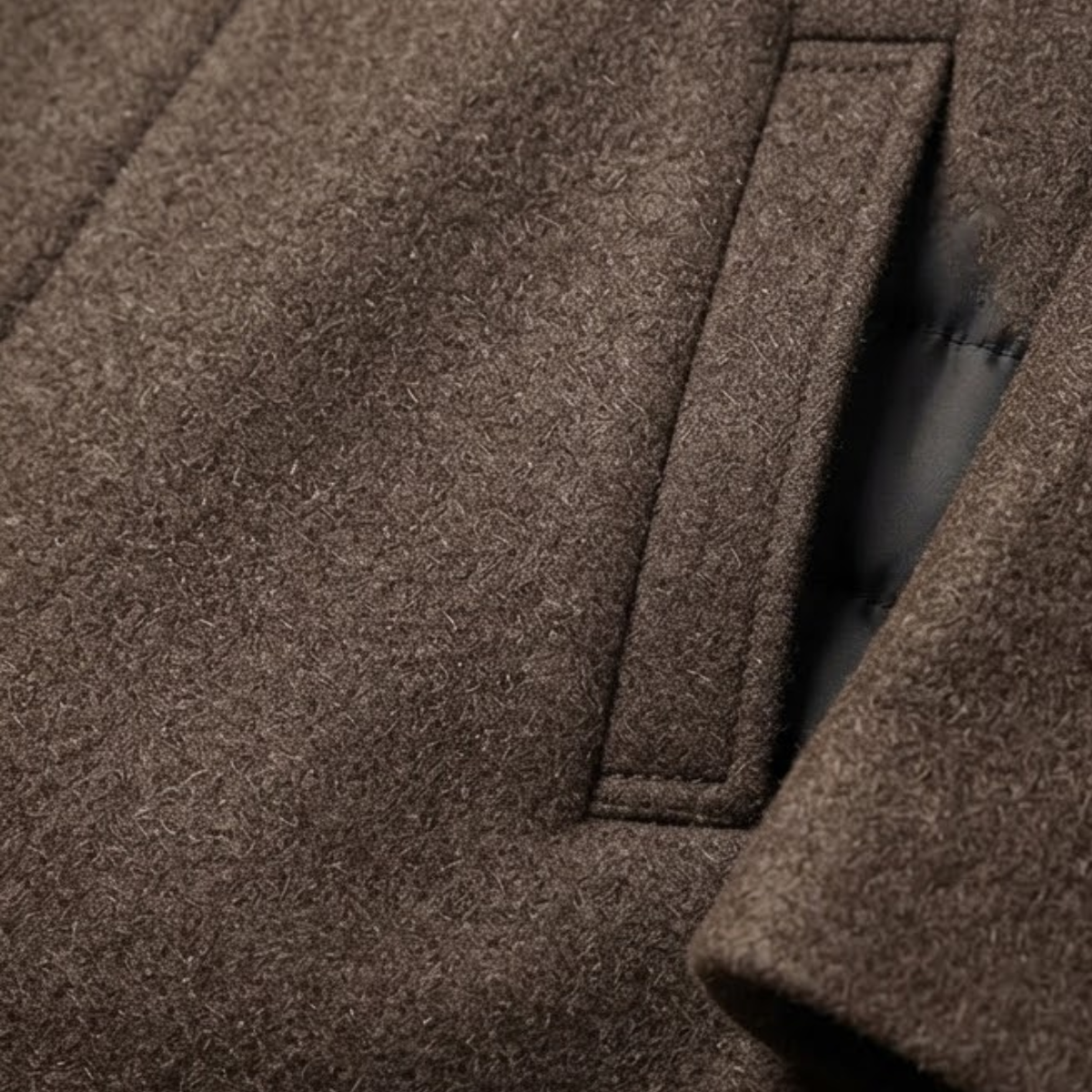 FEDERICO™ | Cappotto uomo elegante in misto lana – struttura sartoriale