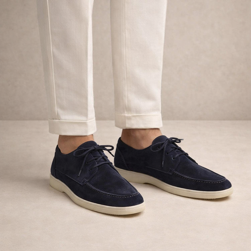 FEDERICO™ | Derbies in pelle scamosciata