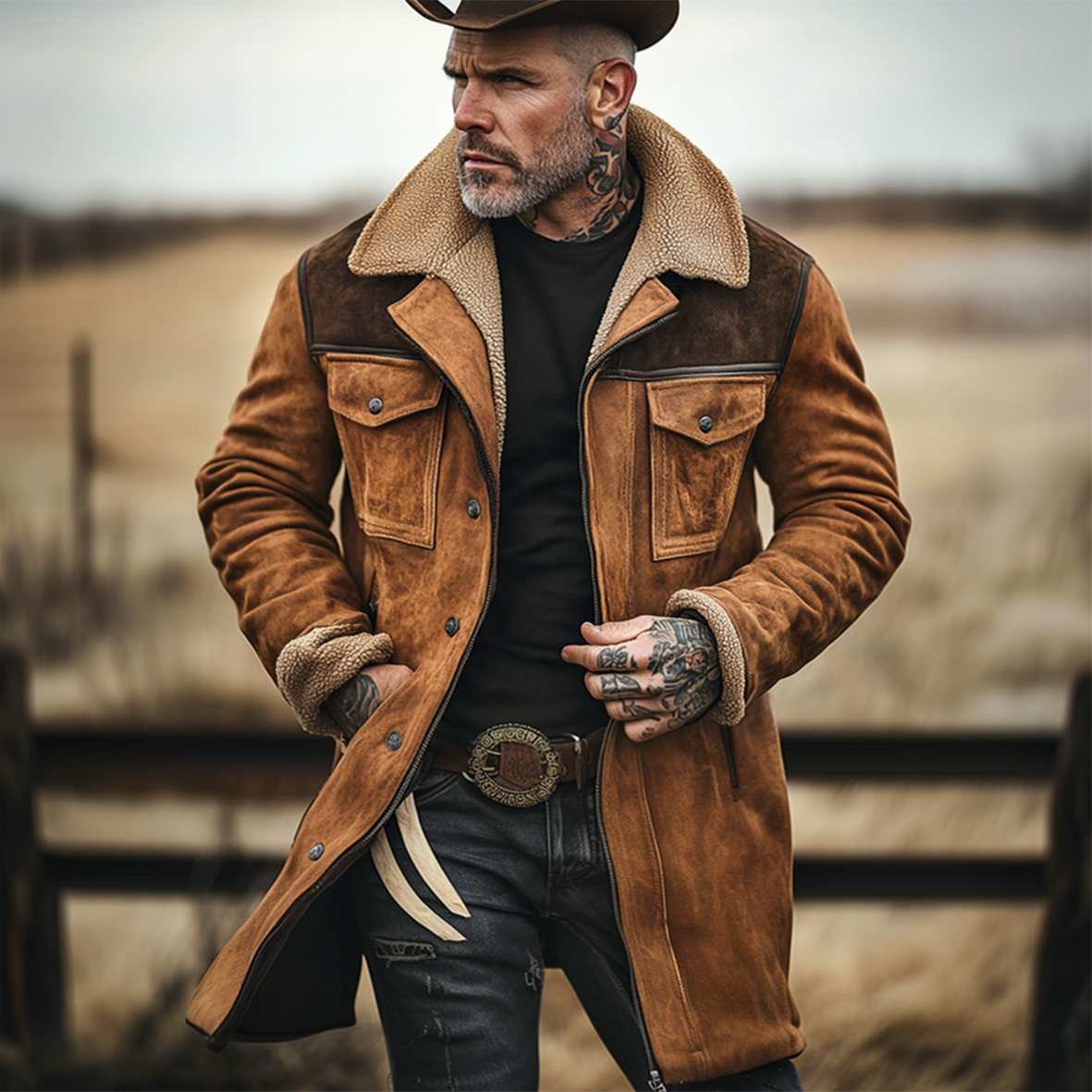 FEDERICO™ | Cappotto invernale di media lunghezza