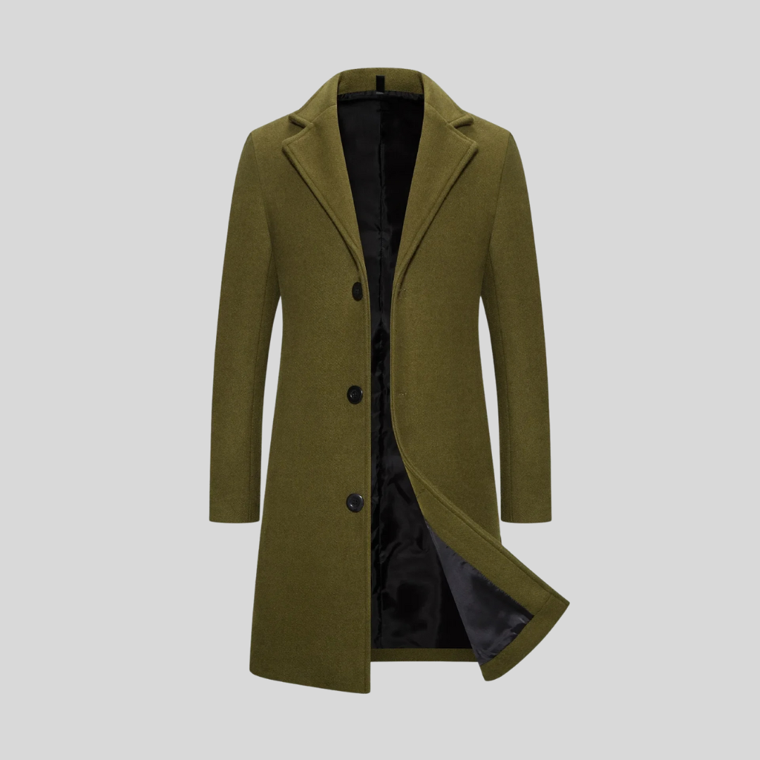 FEDERICO™ | Cappotto di lana da uomo