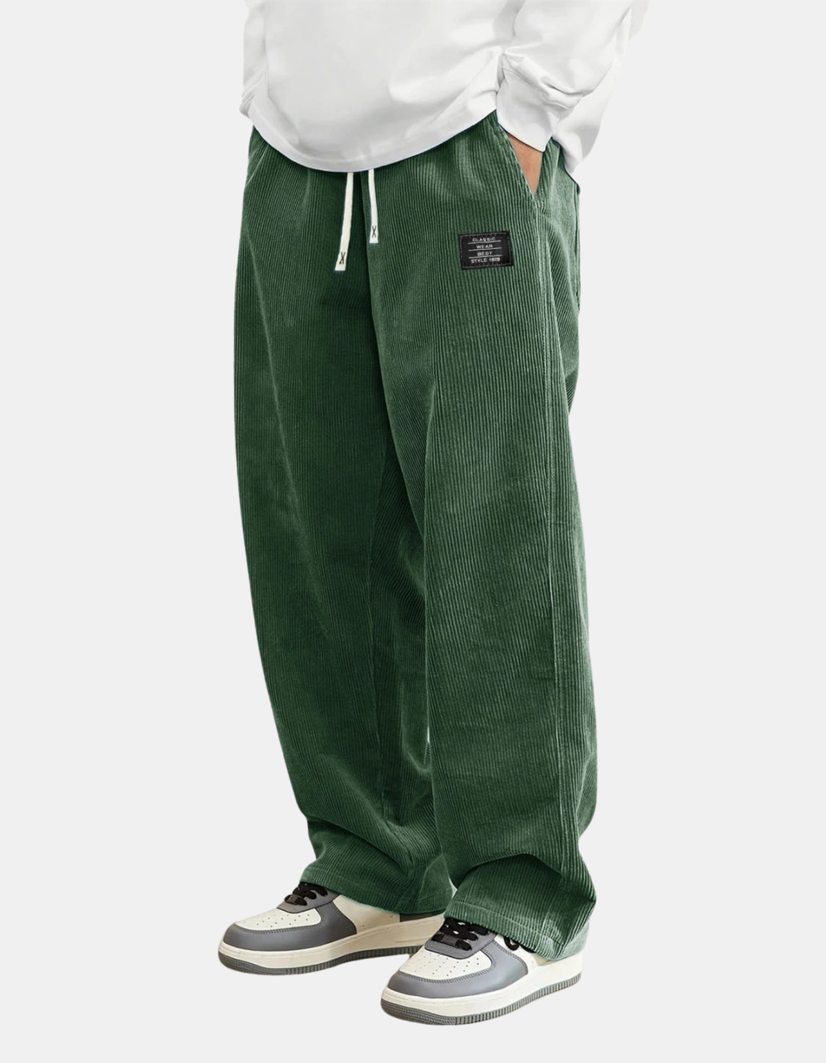 FEDERICO™ | James - Pantaloni in velluto a coste dalla vestibilità comoda