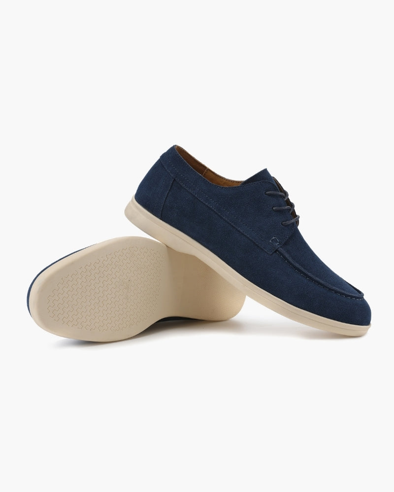 FEDERICO™ | Scarpe stringate in camoscio