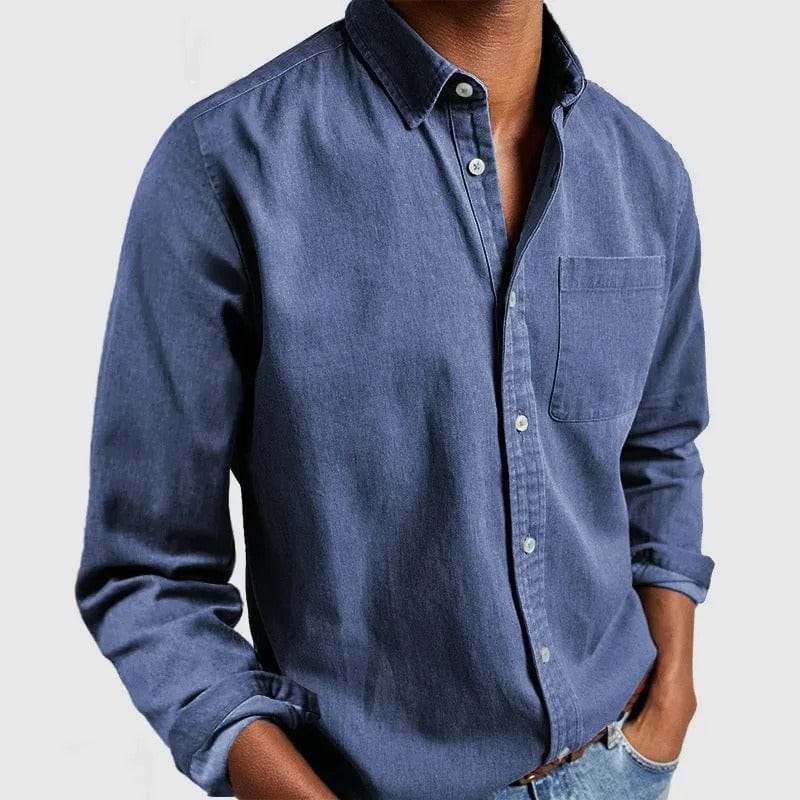 FEDERICO™ | Camicia in cotone Oxford spazzolato
