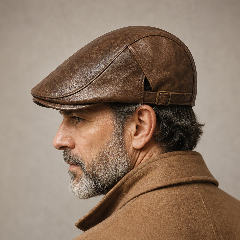 FEDERICO™ | Berretto da guida in pelle Hawthorne