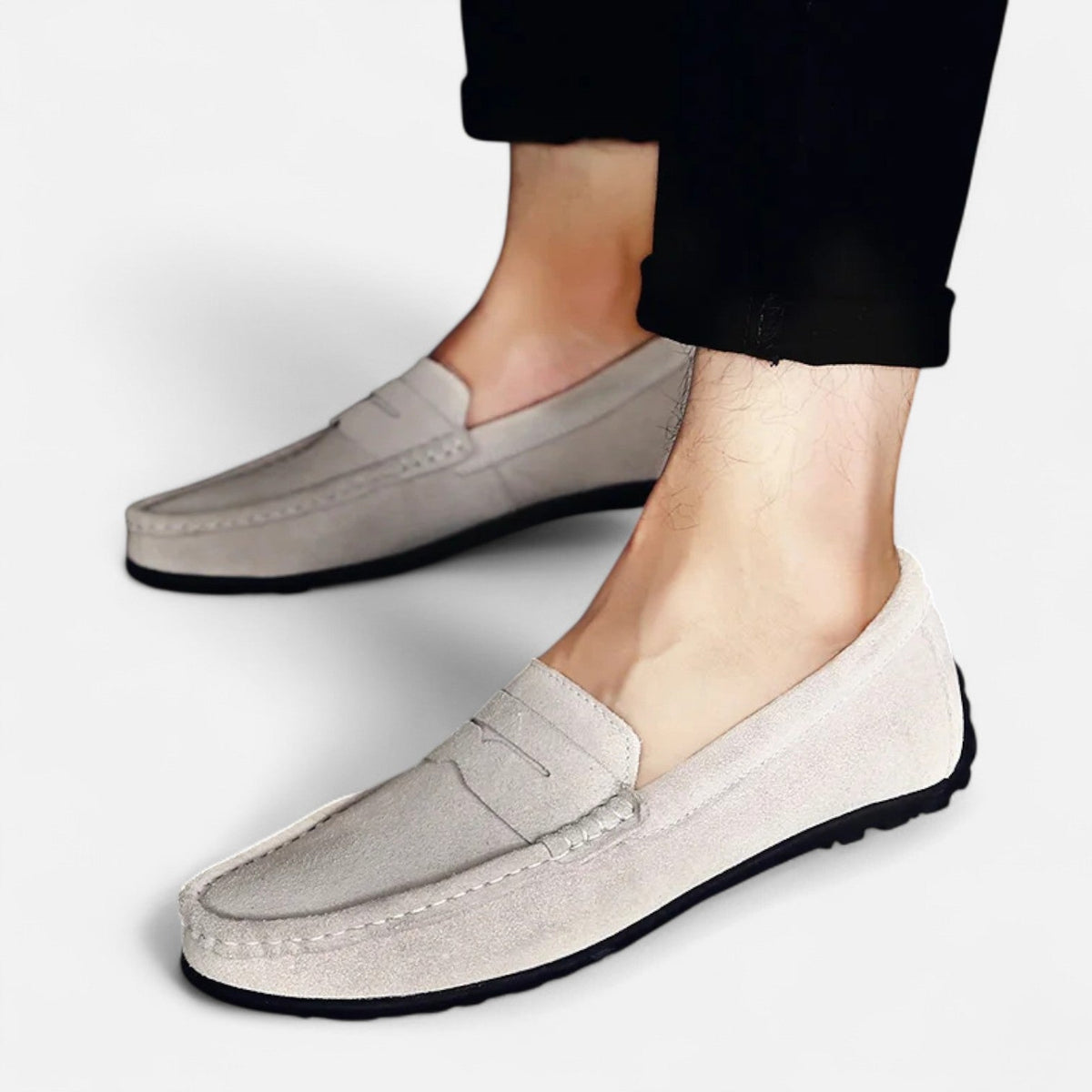 FEDERICO™ | Scarpe slip-on in camoscio