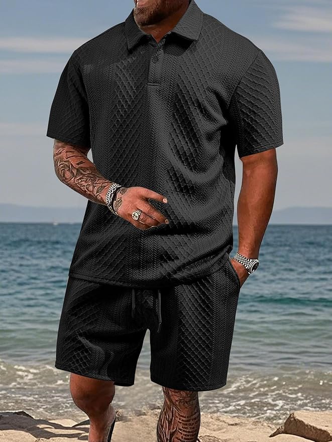 FEDERICO™ | Set in maglia testurizzata