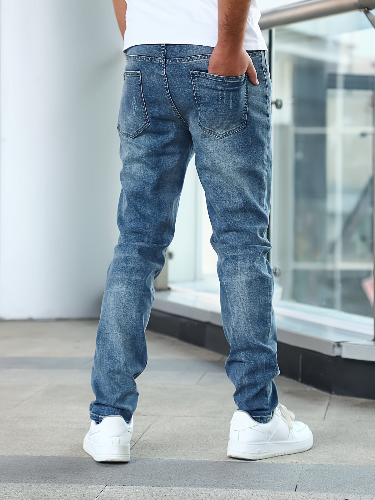 FEDERICO™ | Jeans da uomo in denim lavato