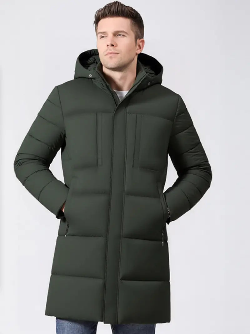 FEDERICO™ | Giacca invernale uomo lunga imbottita – più copertura