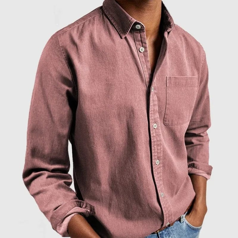 FEDERICO™ | Camicia in cotone Oxford spazzolato