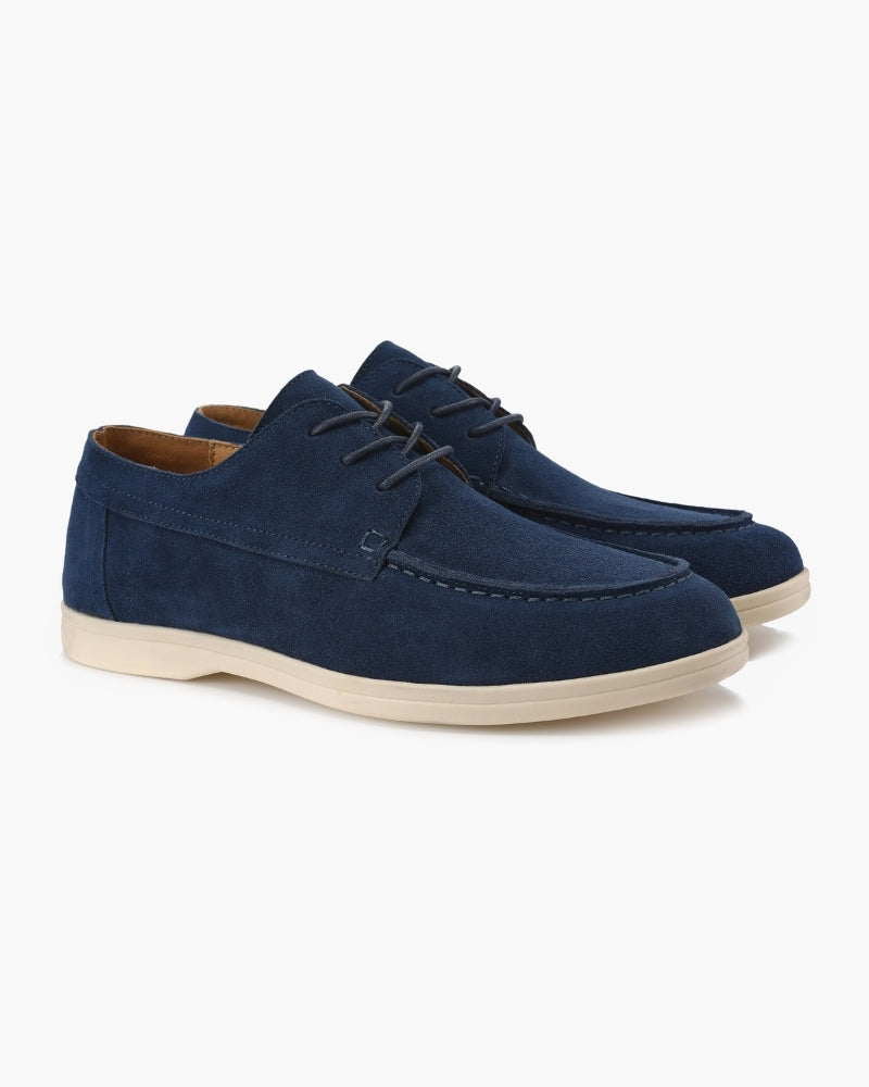 FEDERICO™ | Scarpe stringate in camoscio