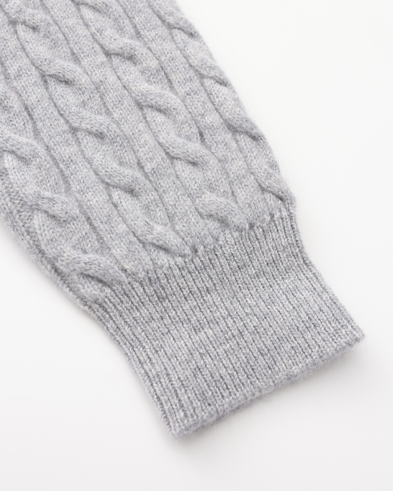 FEDERICO™ | CARDIGAN CON ZIP A METÀ