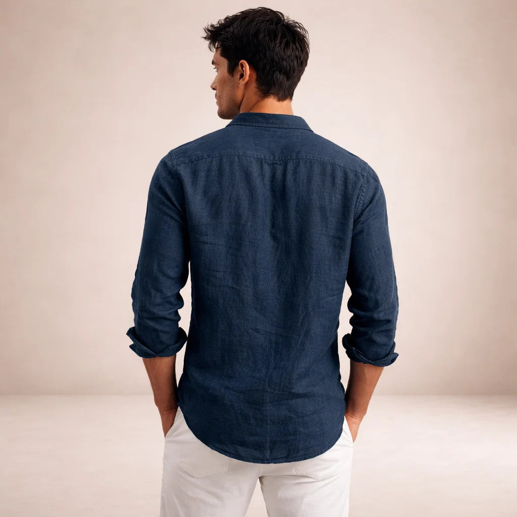 FEDERICO™ | Camicia in lino a maniche lunghe