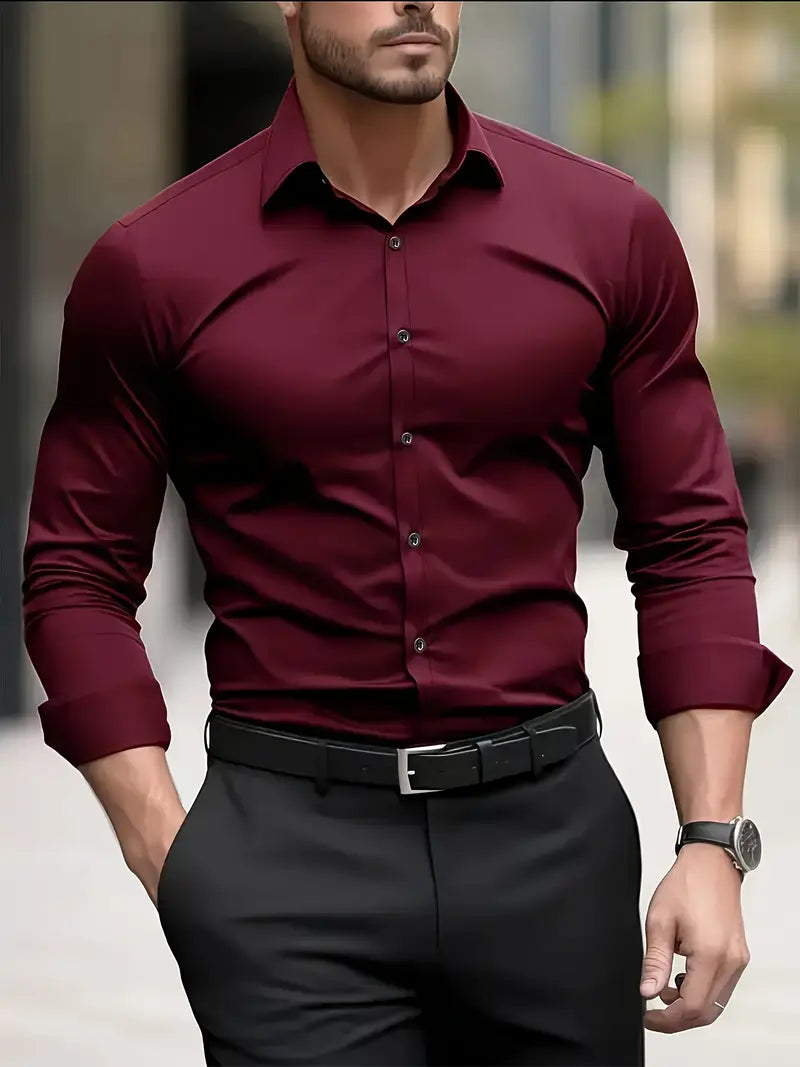 FEDERICO™ | Camicia slim fit traspirante