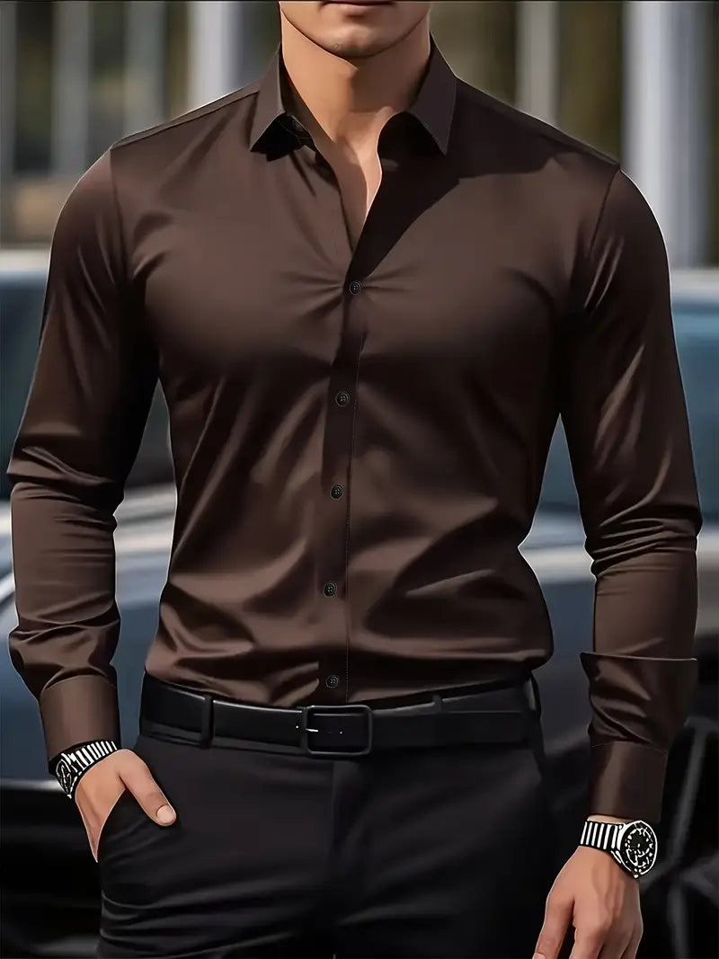 FEDERICO™ | Camicia slim fit traspirante