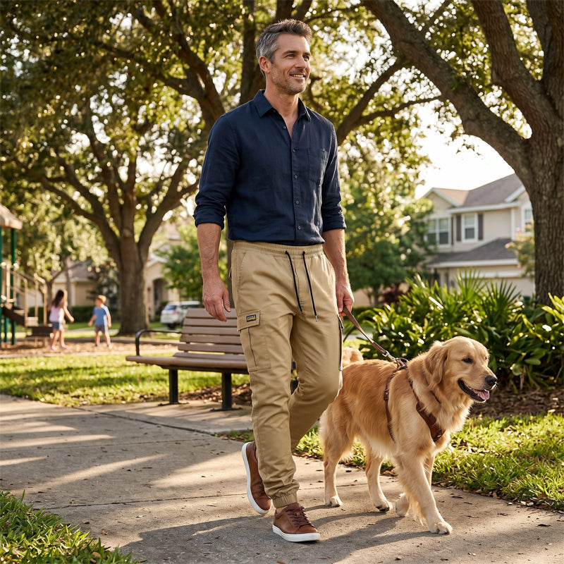 FEDERICO™ | Joggers cargo da uomo – vita con coulisse e vestibilità affusolata