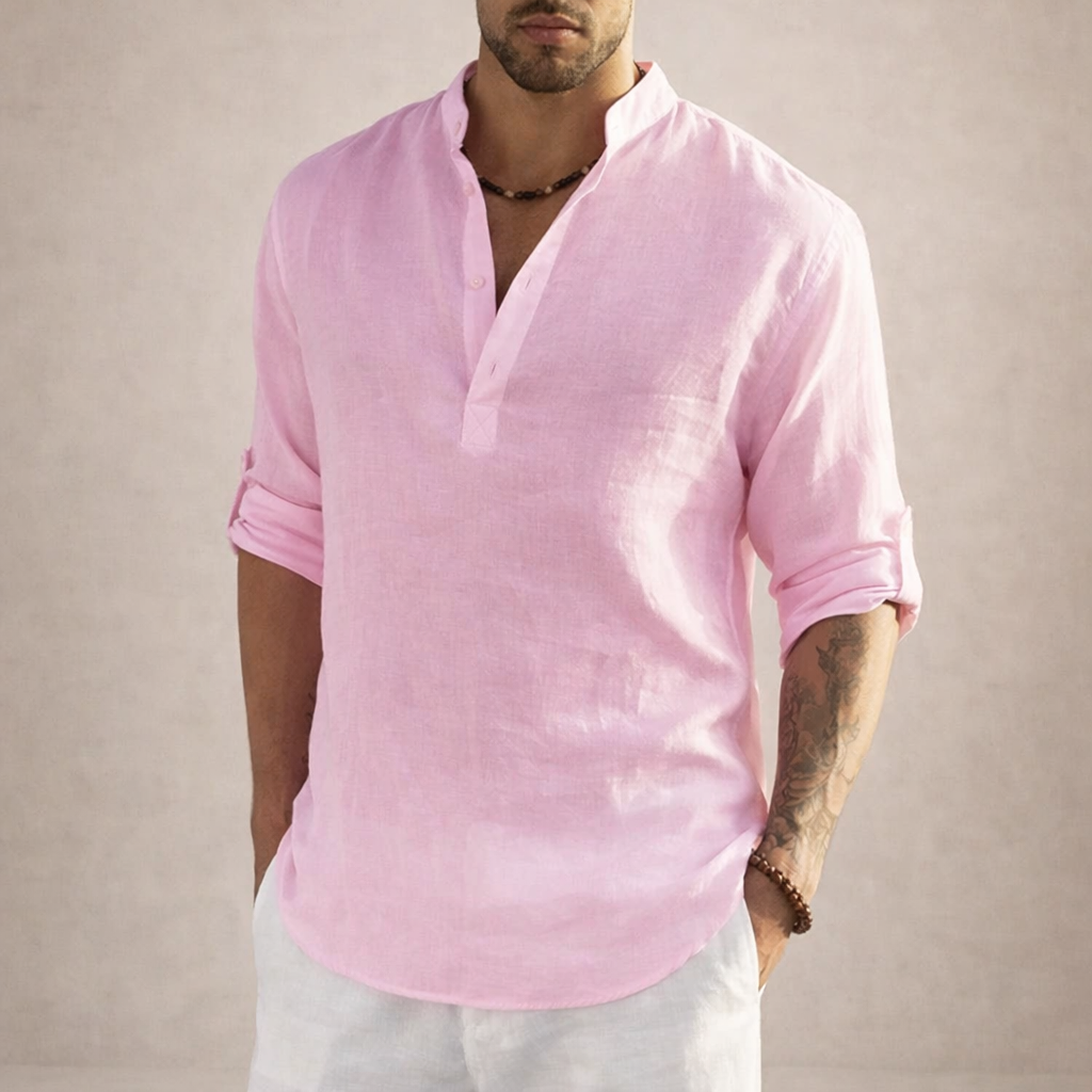 FEDERICO™ | Camicia con colletto alto