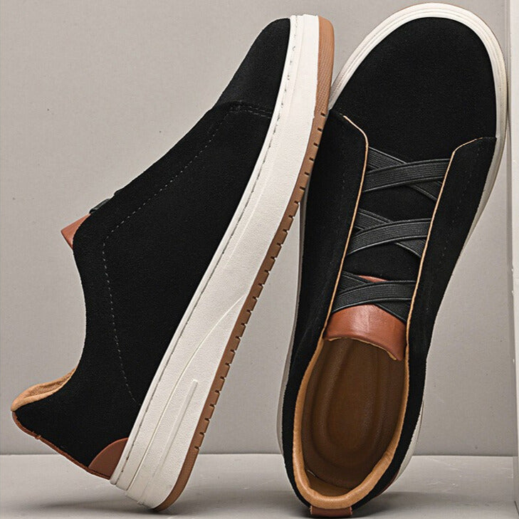 FEDERICO™ | SCARPE SLIP-ON DA UOMO IN CAMOSCIO