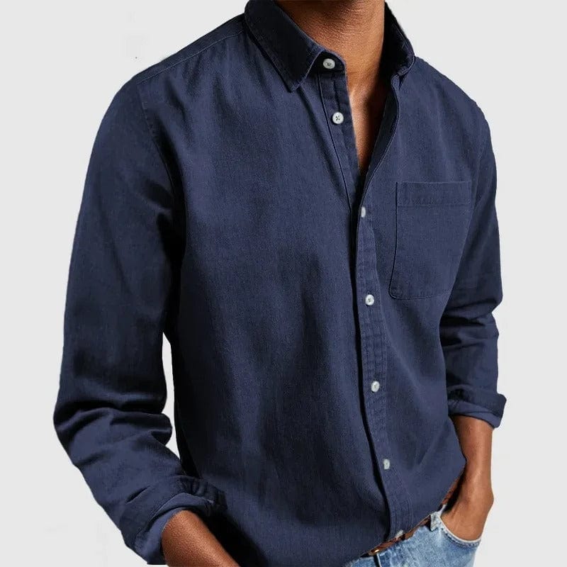 FEDERICO™ | Camicia in cotone Oxford spazzolato