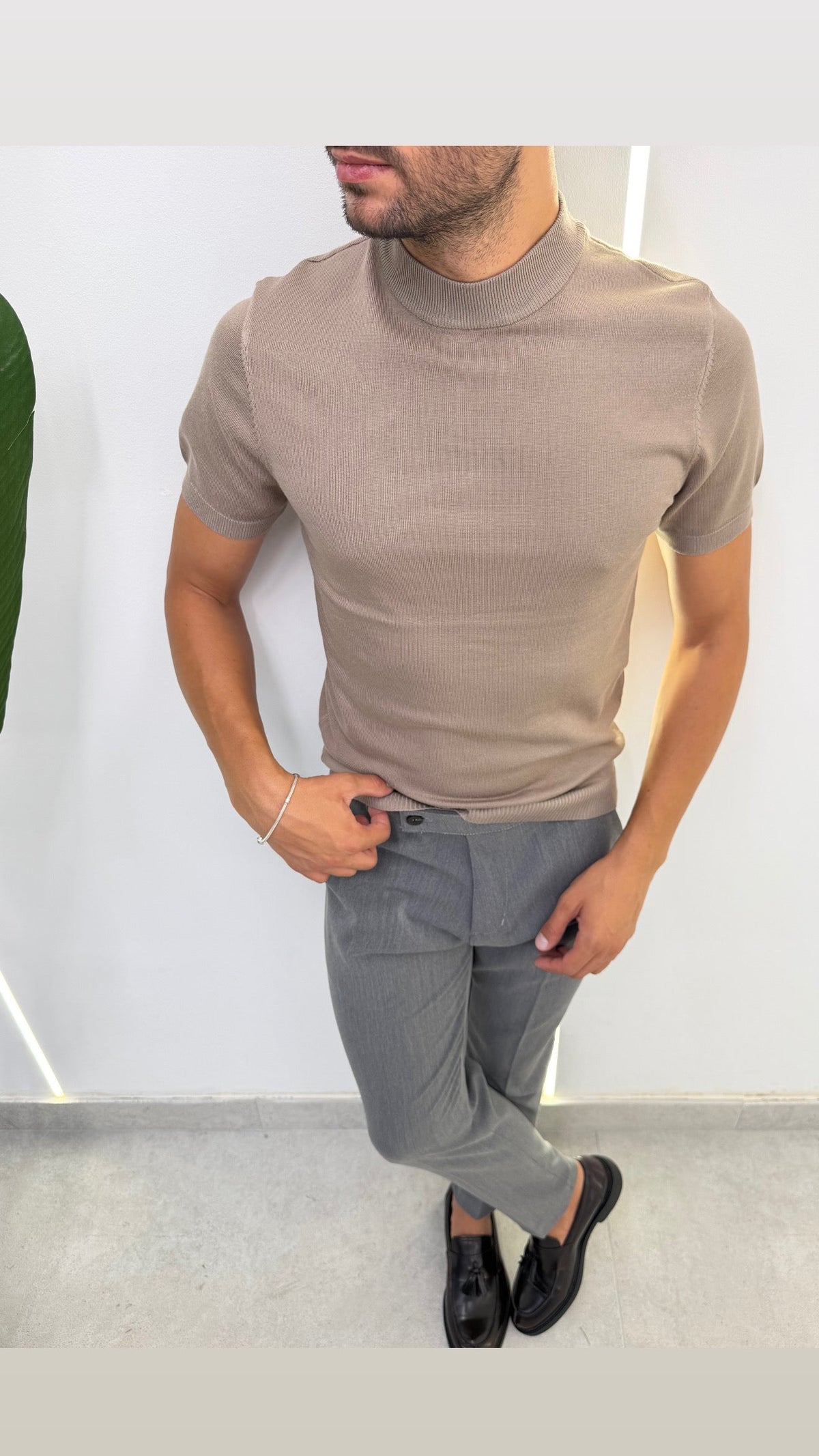 FEDERICO™ | Maglia intima a collo alto in maglia fine
