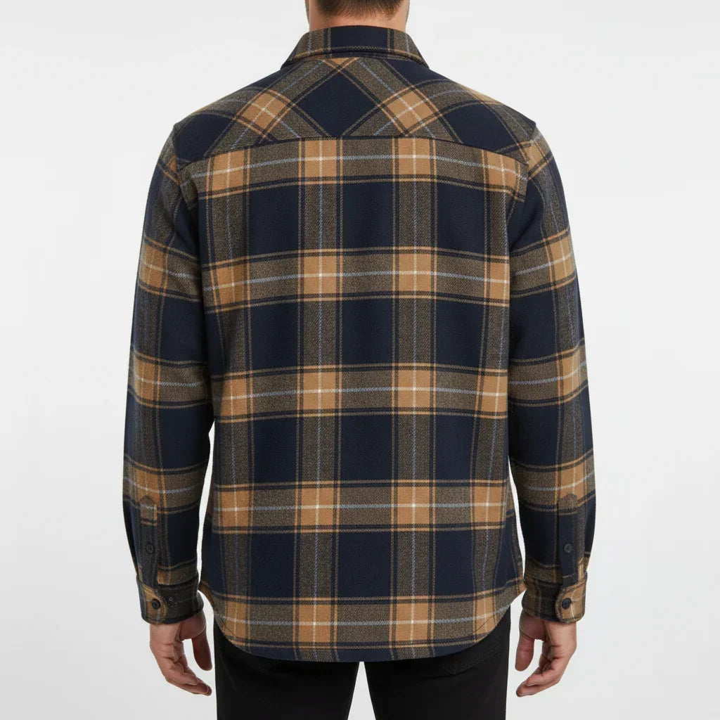 FEDERICO™ | Camicia Rockwell in flanella di cotone garzato