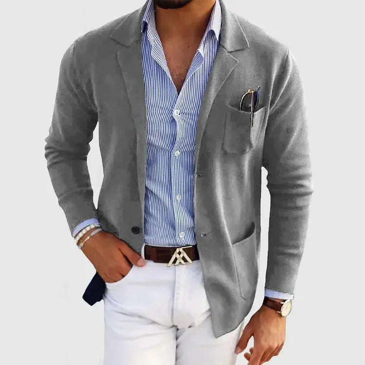 FEDERICO™ | Giacca da uomo in maglia di poliestere