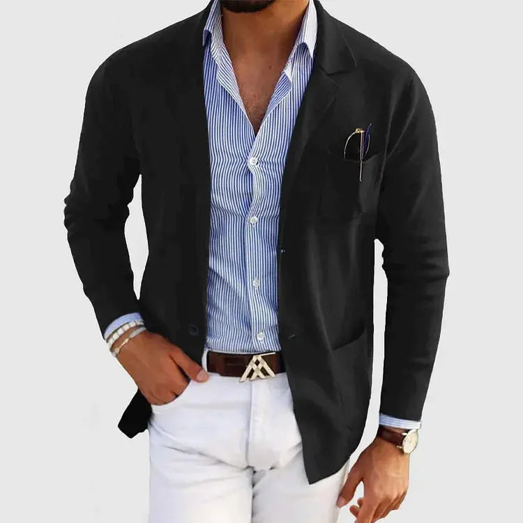 FEDERICO™ | Giacca da uomo in maglia di poliestere