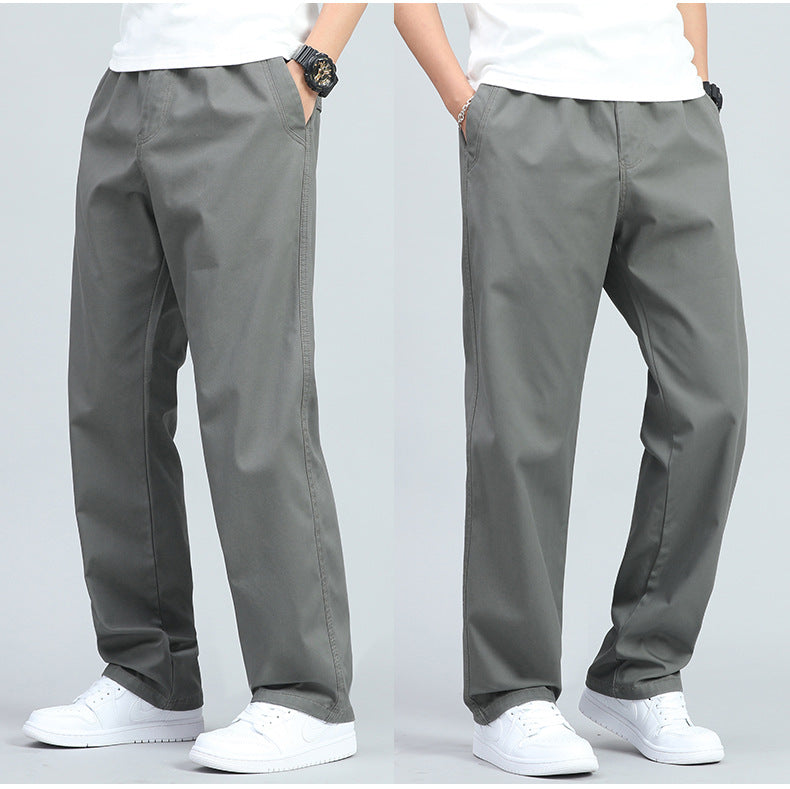 FEDERICO™ | Pantaloni in cotone a gamba dritta