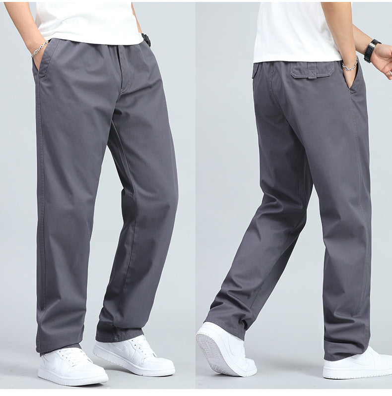 FEDERICO™ | Pantaloni in cotone a gamba dritta