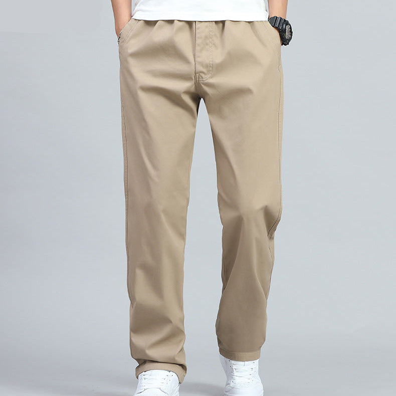 FEDERICO™ | Pantaloni in cotone a gamba dritta