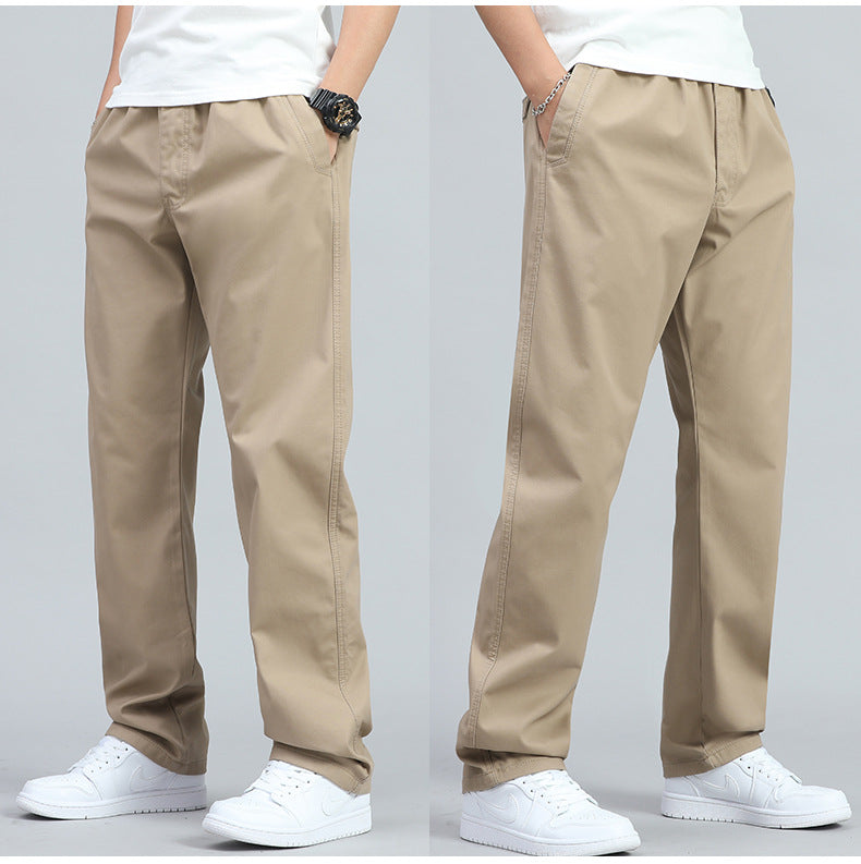 FEDERICO™ | Pantaloni in cotone a gamba dritta