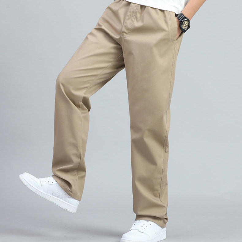 FEDERICO™ | Pantaloni in cotone a gamba dritta