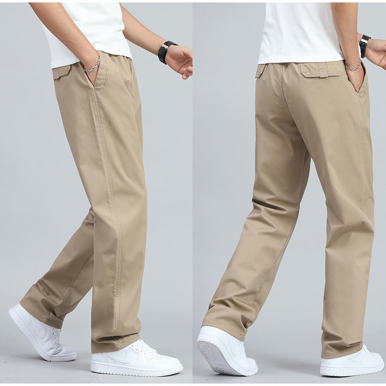 FEDERICO™ | Pantaloni in cotone a gamba dritta