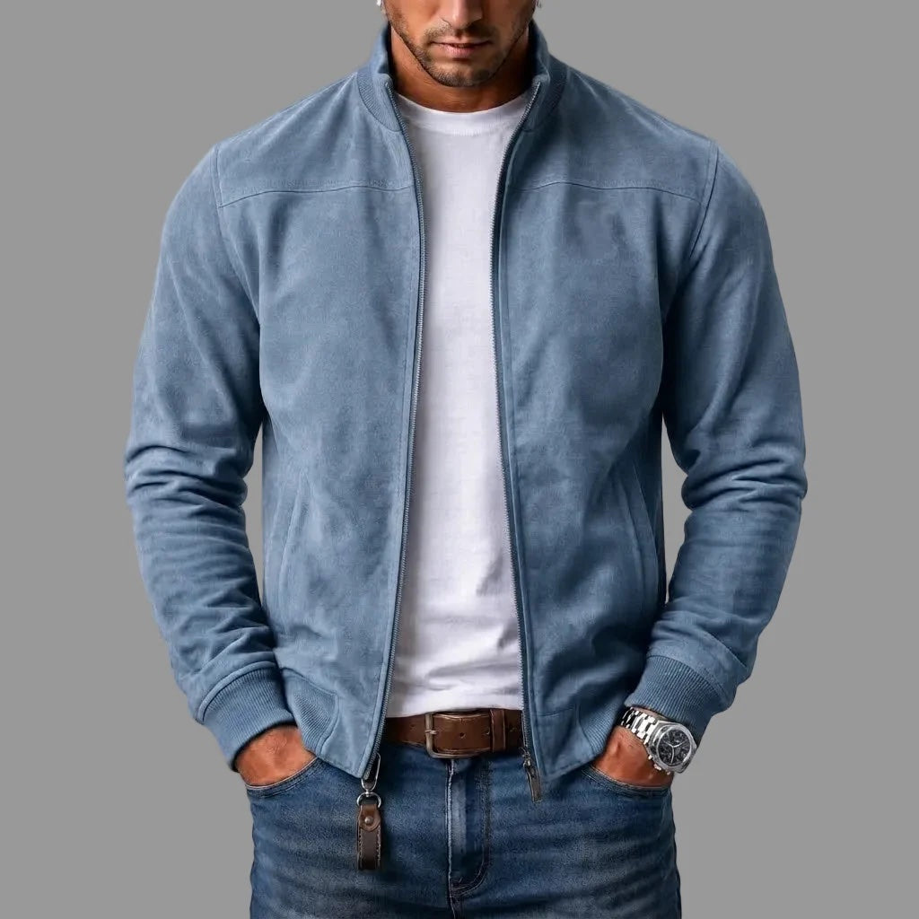 FEDERICO™ | Giacca bomber in camoscio Mason