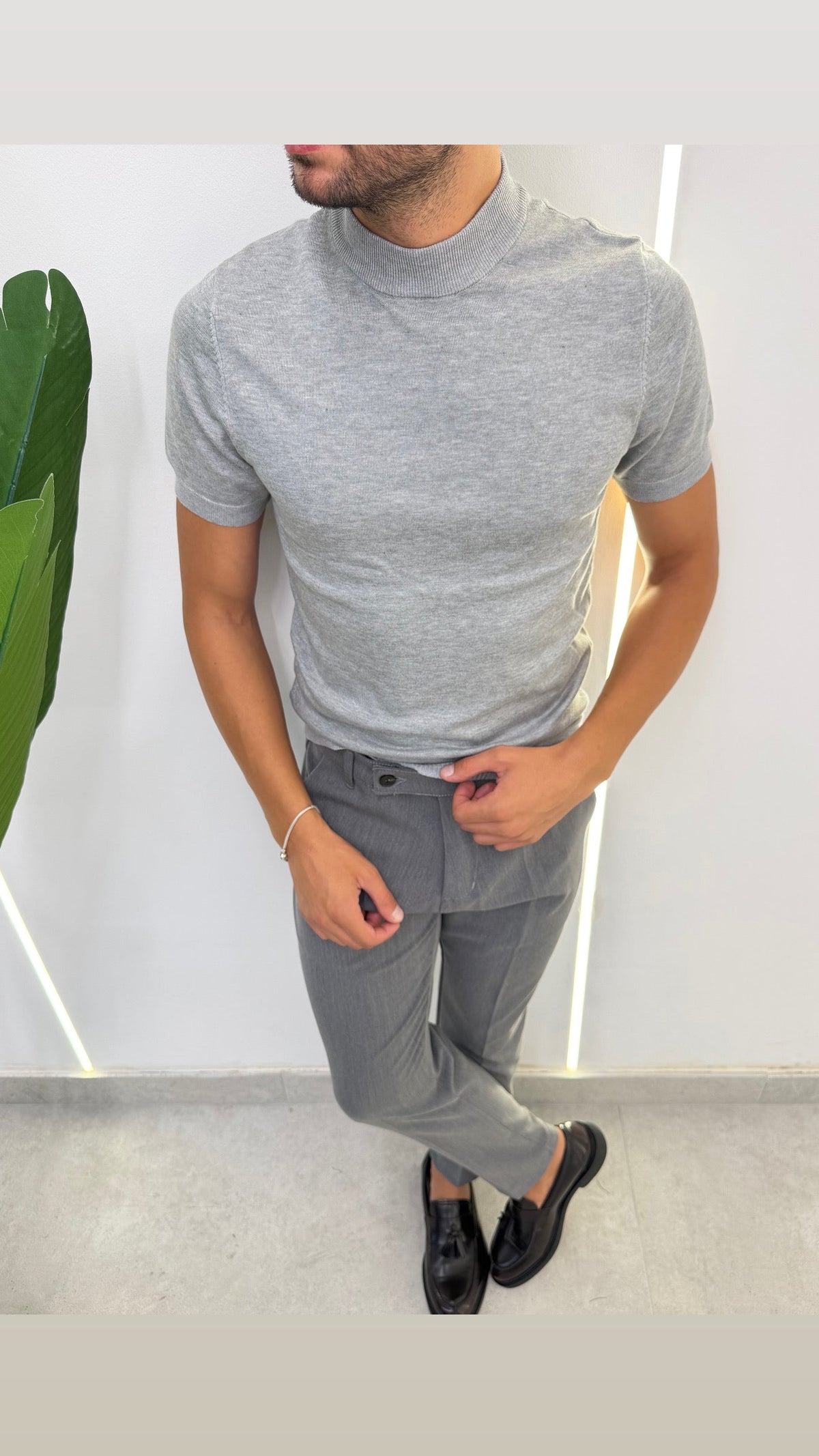 FEDERICO™ | Maglia intima a collo alto in maglia fine